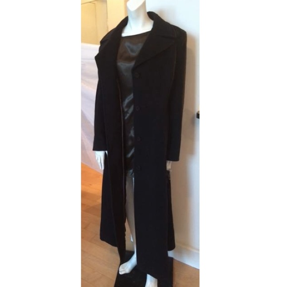 Donna Karan Jackets & Blazers - Donna Karan Cashmere NWT Black Coat 12 14 L DKNY